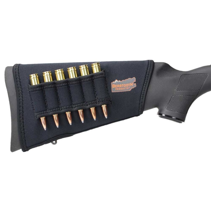 Carrillera canana para rifle Beartooth negra