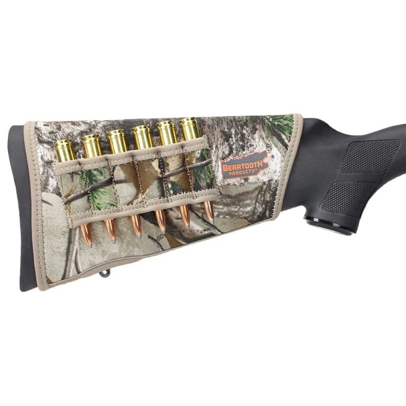 Carrillera canana para rifle Beartooth Camo Realtree Edge