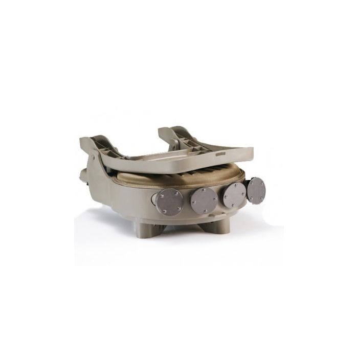 Silla Bergara todoterreno plegada para transporte