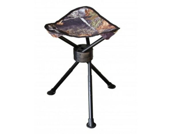 Silla trípode de caza giratoria Camuflaje Benisport