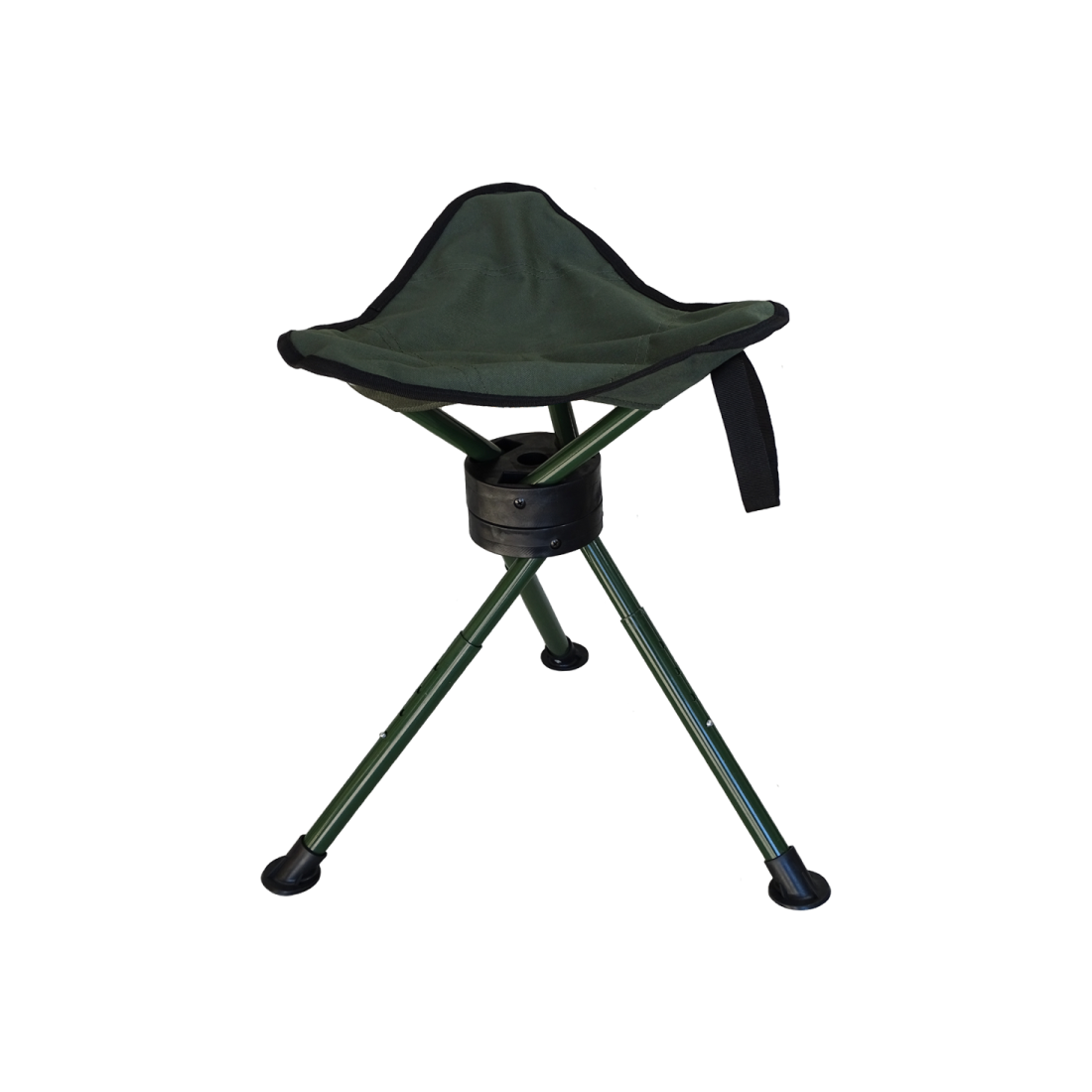 Silla trípode de caza giratoria 360 grados Benisport caqui